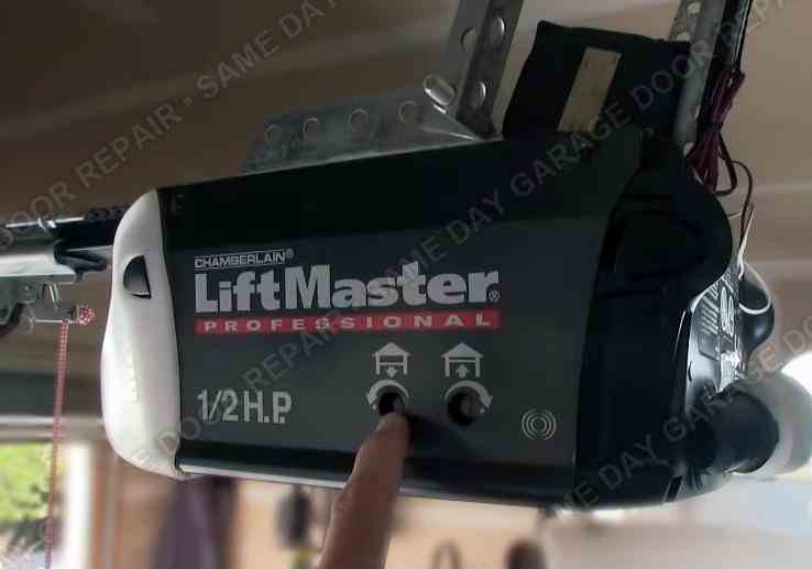 Adjusting garage door opener settings in Walnut Creek CA