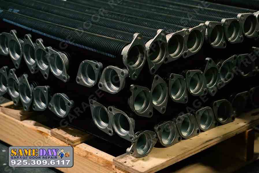 Stacked garage door torsion replacement springs